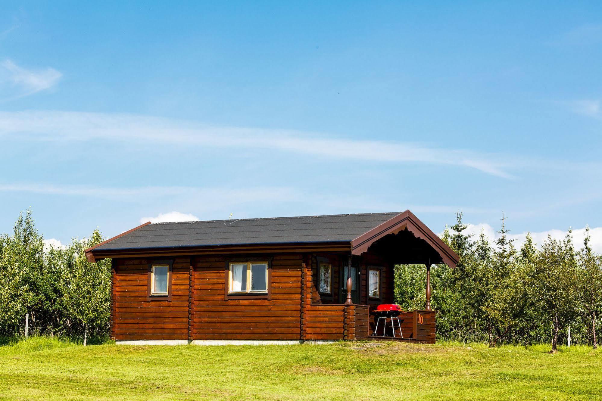 Hellisholar Cottages Hvolsvollur Bagian luar foto